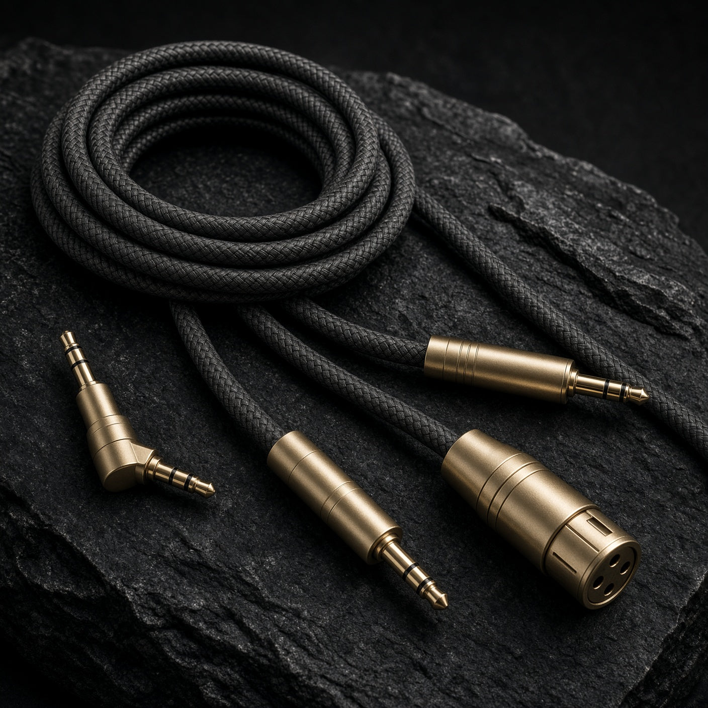Woven Cable Kit — Charcoal