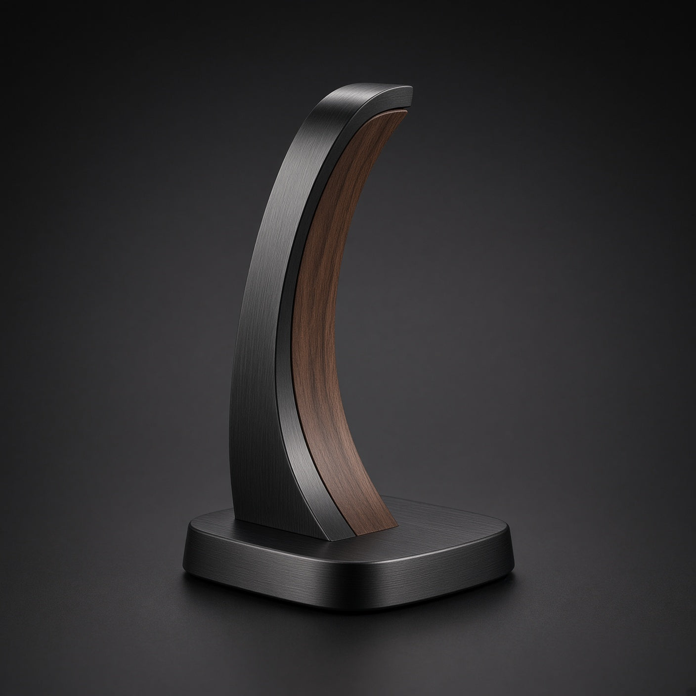 Walnut Headphone Stand — Walnut